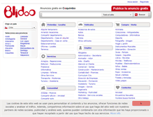 Tablet Screenshot of coquimbo.blidoo.cl