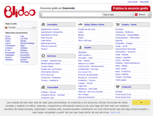 Tablet Screenshot of guaranda.blidoo.com.ec