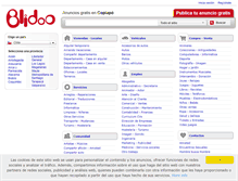 Tablet Screenshot of copiapo.blidoo.cl