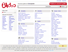 Tablet Screenshot of concepcion.blidoo.pe