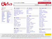 Tablet Screenshot of canete.blidoo.pe