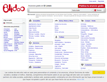 Tablet Screenshot of el-limon.blidoo.com.ve
