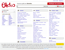 Tablet Screenshot of abrantes.blidoo.pt