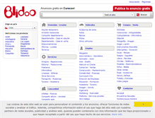Tablet Screenshot of curacavi.blidoo.cl