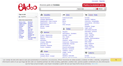 Desktop Screenshot of cordoba.blidoo.com.ar