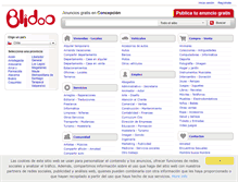 Tablet Screenshot of concepcion.blidoo.cl