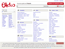 Tablet Screenshot of chiquita.blidoo.com.ar