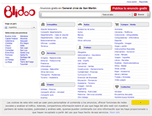 Tablet Screenshot of general-jose-de-san-martin.blidoo.com.ar