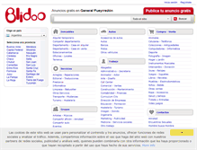 Tablet Screenshot of general-pueyrredon.blidoo.com.ar