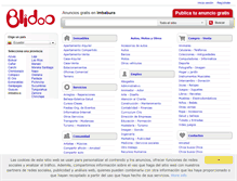 Tablet Screenshot of imbabura.blidoo.com.ec