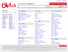 Tablet Screenshot of catamarca.blidoo.com.ar