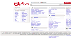 Desktop Screenshot of abancay.blidoo.pe
